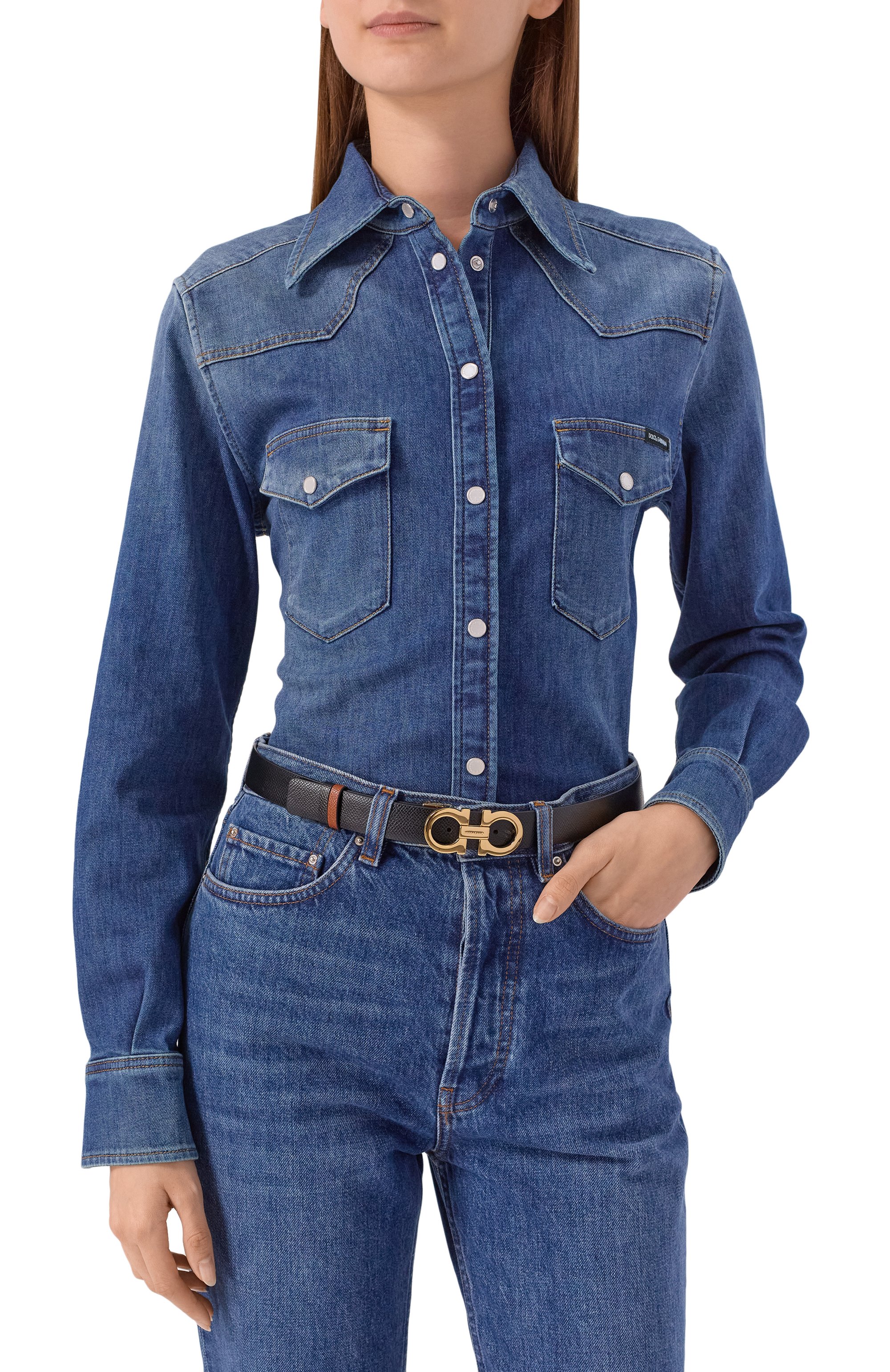 Двусторонний ремень FERRAGAMO, арт. 23A565/775, фото 3