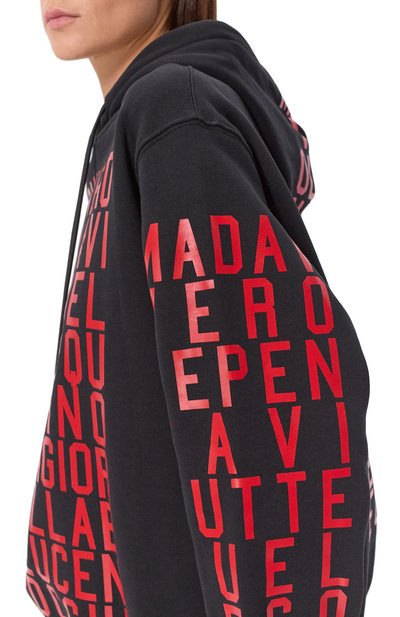 Хлопковое худи MSGM, арт. 3942MDM108N/257999, фото 5