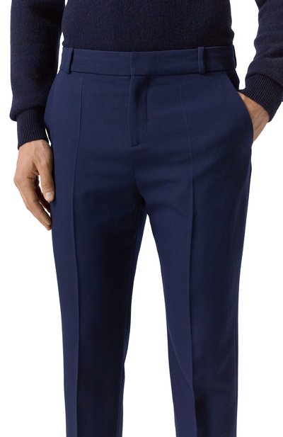 Шерстяные брюки BALMAIN, арт. FH1PM037/WC09, фото 5