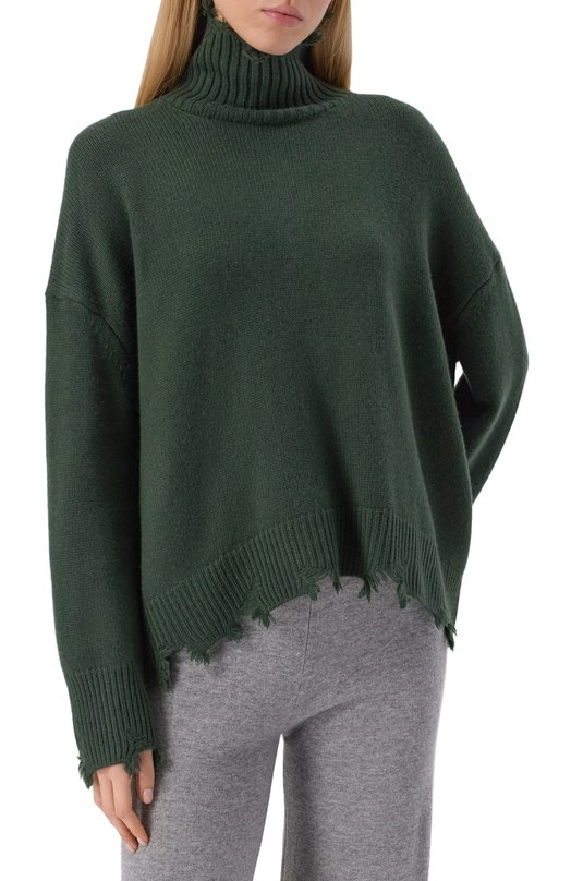 Кашемировый свитер Addicted MK890-1 Зелёный  MK890-1 Фото 3