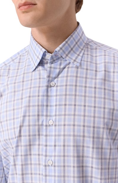 Хлопковая рубашка MVST, арт. M0RBIDA/PB/R0UND/399-C0TT0N, фото 5