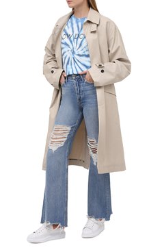 Кожаные кеды oversized ALEXANDER MCQUEEN, арт. 650788/WHZ4K, фото 1