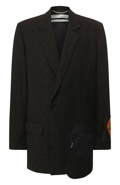 Шерстяной пиджак OFF-WHITE, арт. 0MEF048R20G860131088, фото 1