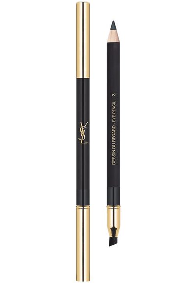 Женский водостойкий карандаш для глаз dessin du regard, 03 gris lunatique YSL, арт. 3614271269195