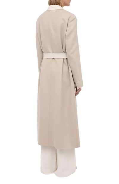 Кашемировое пальто LORO PIANA бежевого цвета по цене 687000 руб., арт. FAI5340, фото 4 Кашемировое пальто LORO PIANA, арт. FAI5340, фото 4