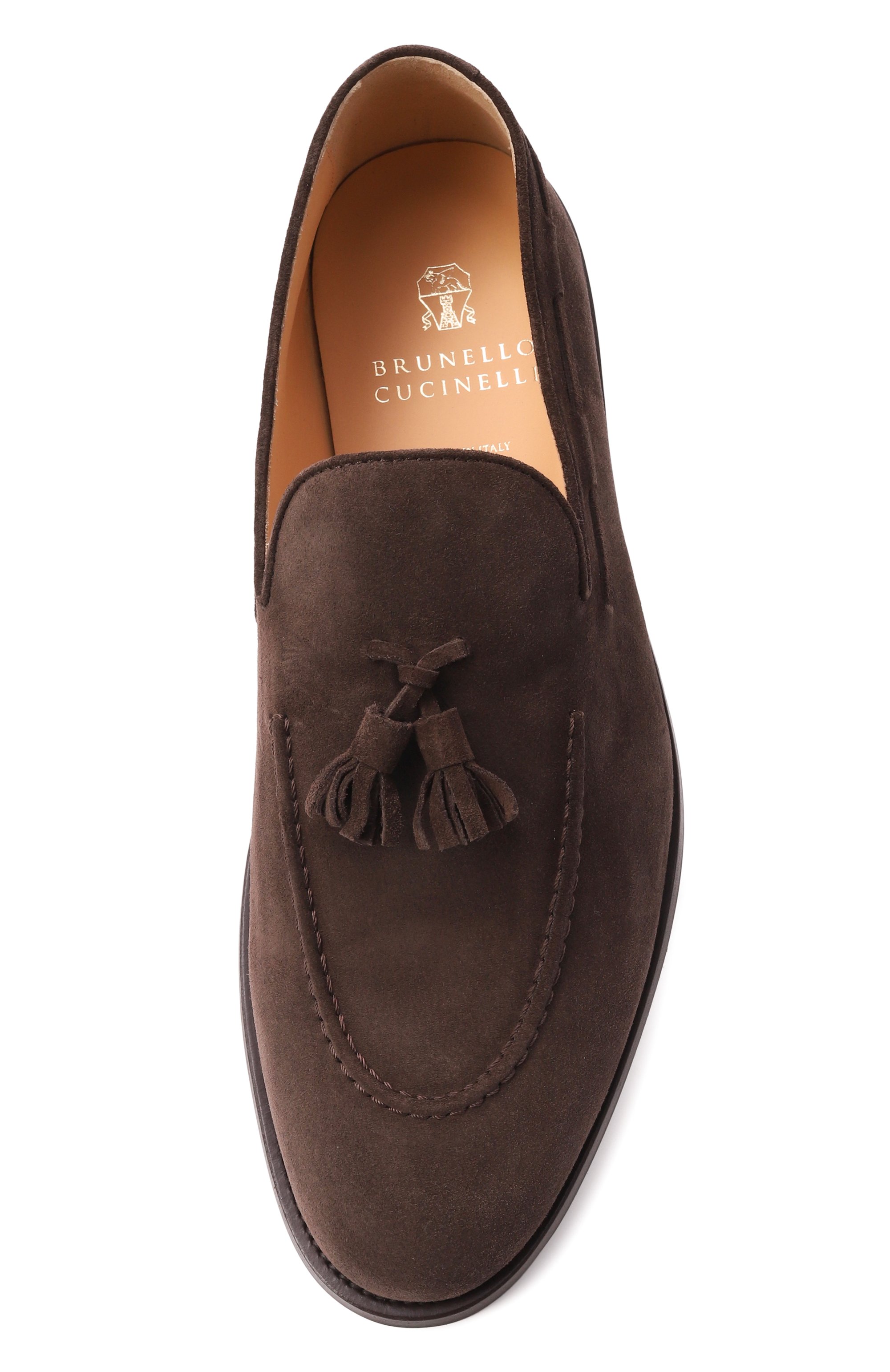 Замшевые лоферы BRUNELLO CUCINELLI, арт. MZUCCLB703, фото 6