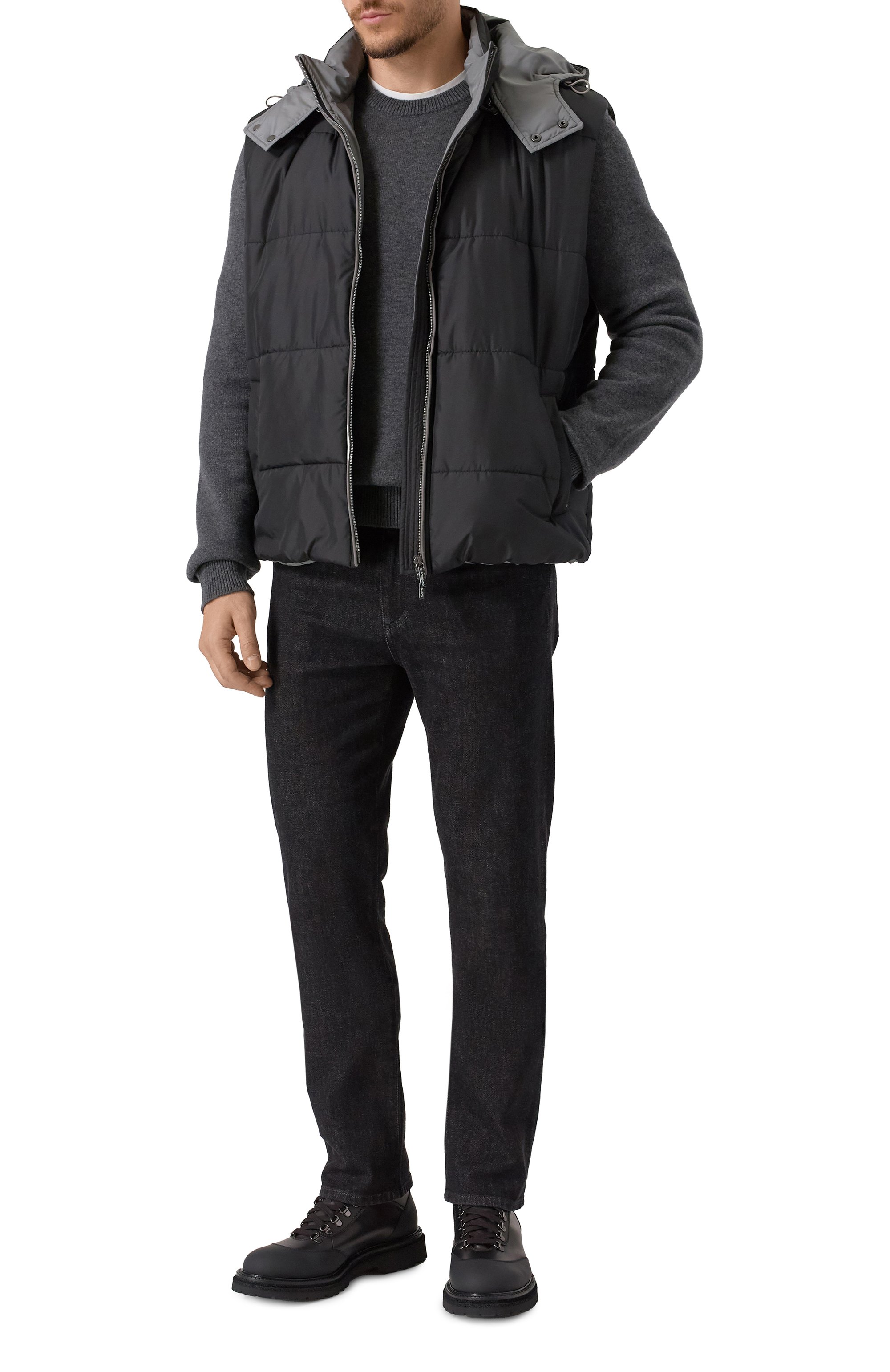 Кожаные хайкеры CAMERLENGO, арт. 16821/G0LMAR/FUR, фото 2