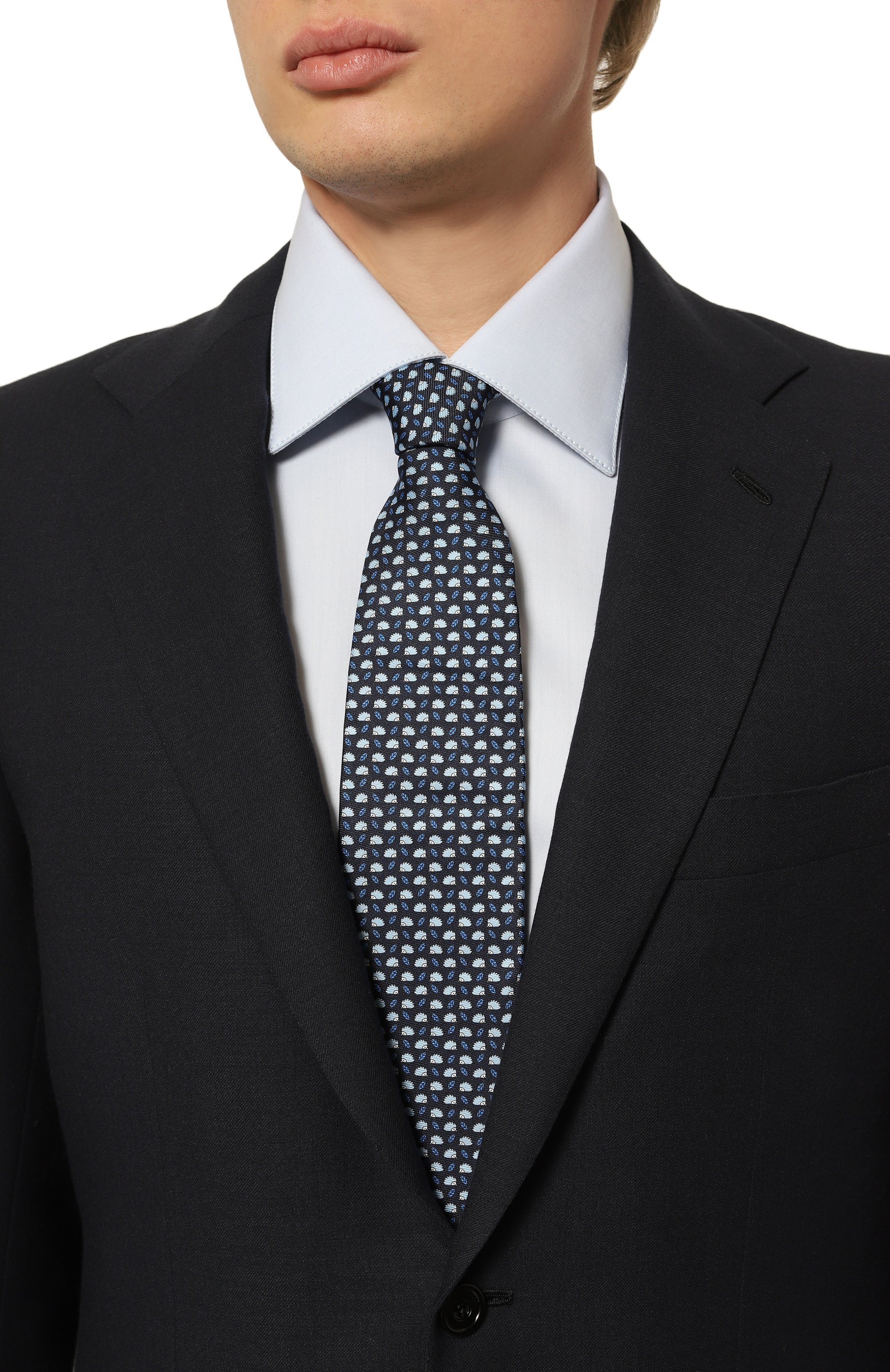 Шелковый галстук ZEGNA, арт. 1P8/Z8W09TA8, фото 2