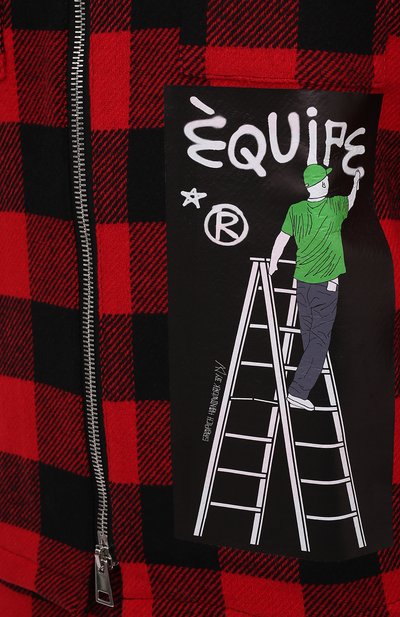 Куртка DIEGO VENTURINO красного цвета по цене 29700 руб., арт. FW21-DV CMC FZ-REDECF, фото 5 Куртка DIEGO VENTURINO, арт. FW21-DV CMC FZ-REDECF, фото 5