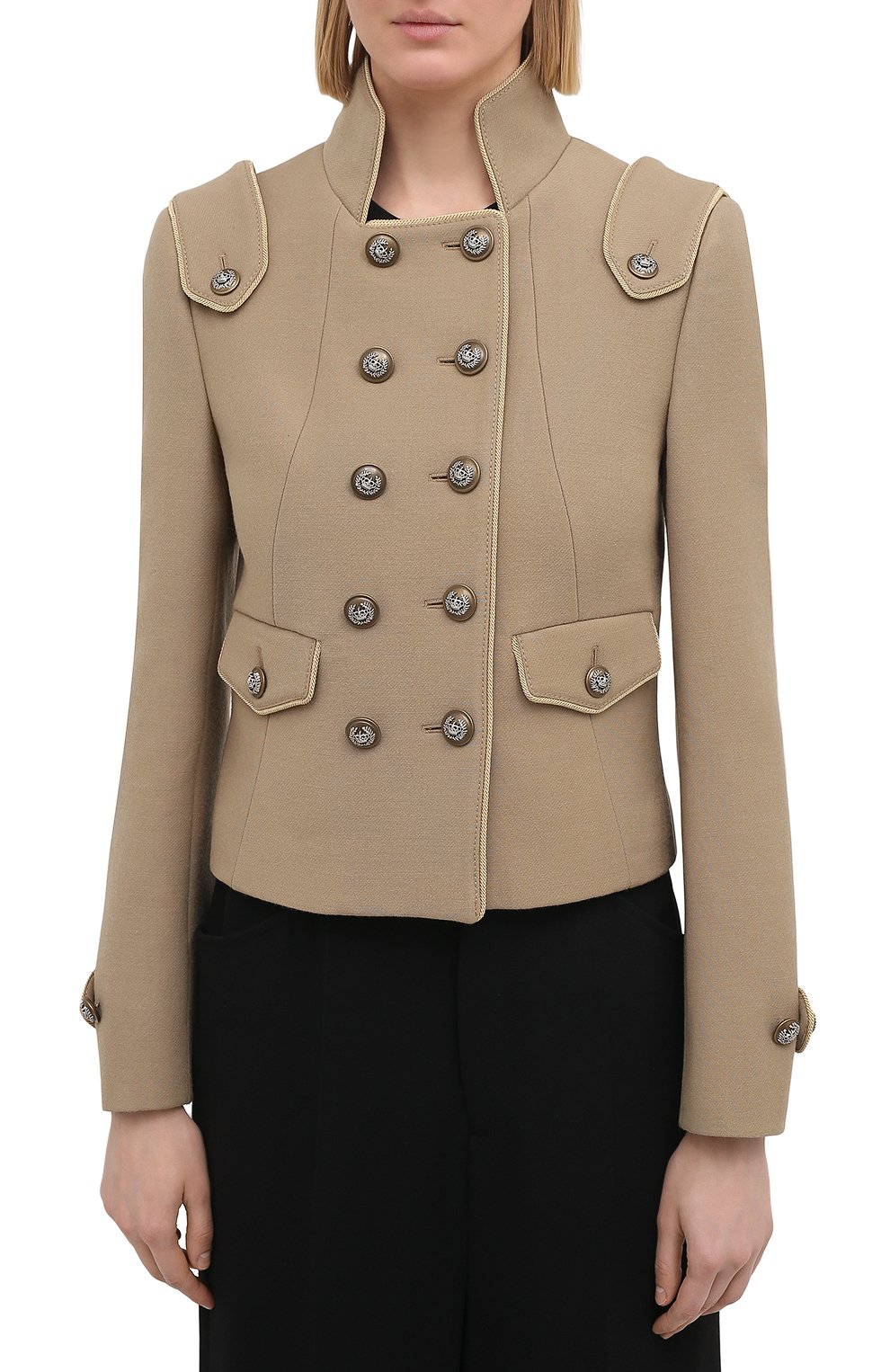 Шерстяной жакет DOLCE & GABBANA, арт. F28TBT/FU2C0, фото 3