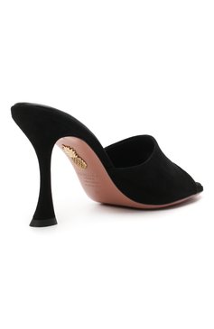 Замшевые мюли AQUAZZURA, арт. VLTHIGL0-SUE-000, фото 1