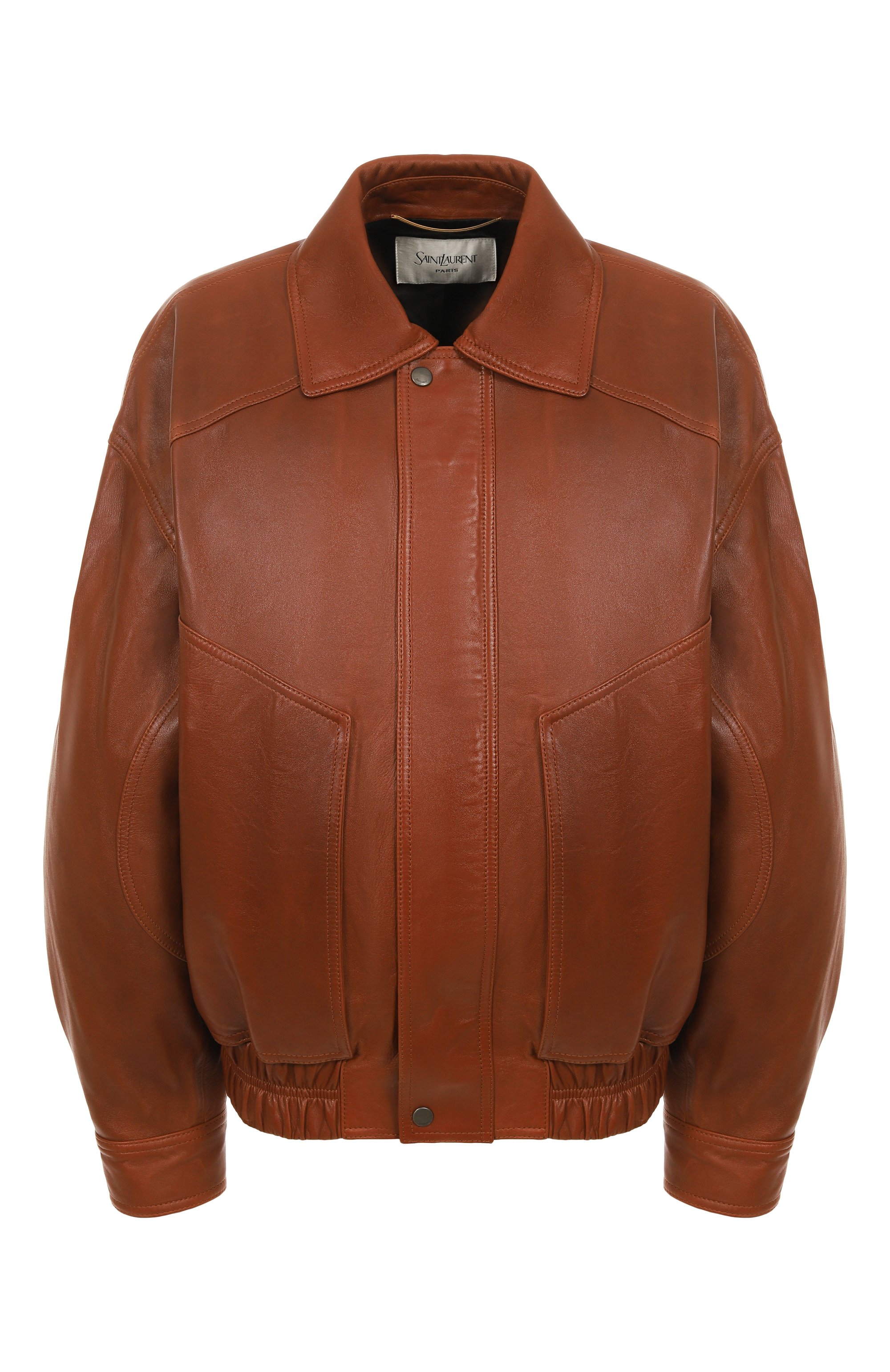 Кожаный бомбер SAINT LAURENT, арт. 824387/YC2TE, фото 1