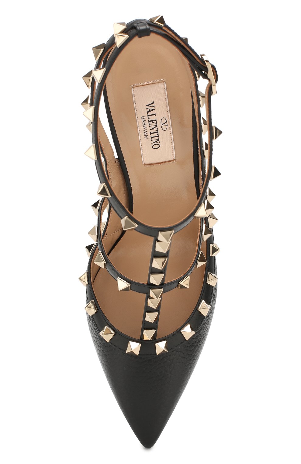 Кожаные туфли rockstud VALENTINO, арт. TW2S0393/VCE, фото 5