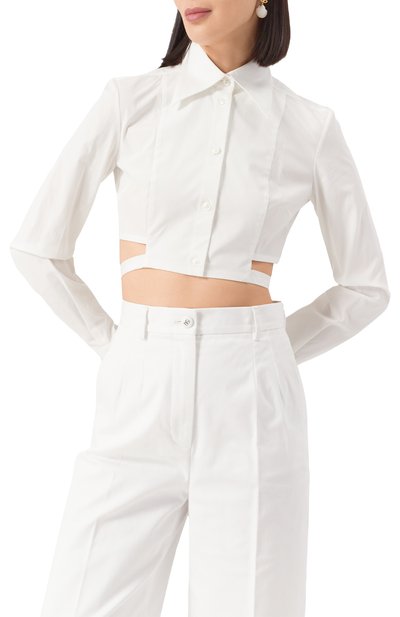 Хлопковая рубашка DOLCE & GABBANA, арт. F5S50T/FUFNJ, фото 3