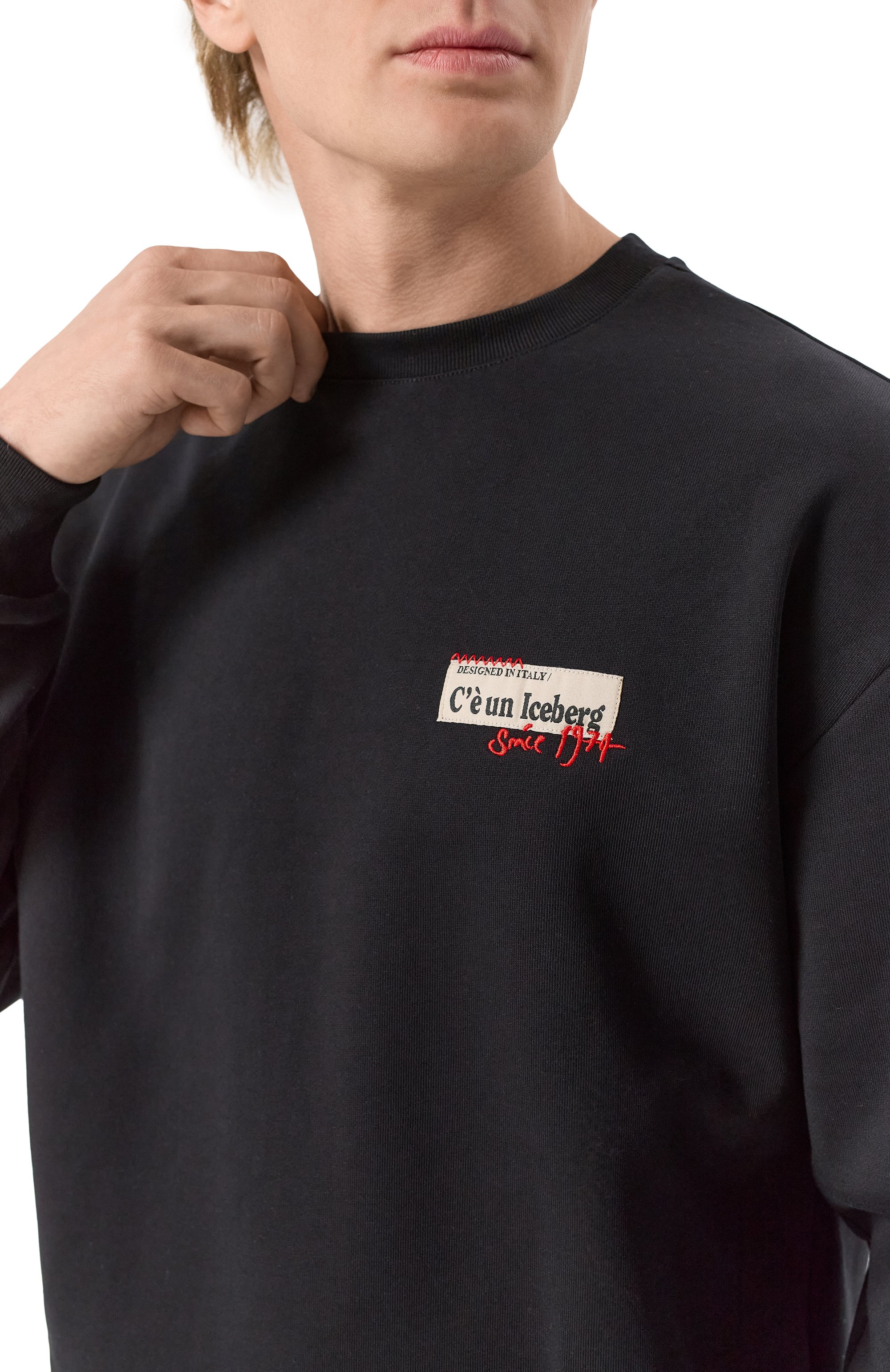 Хлопковый свитшот ICEBERG, арт. E050/6300, фото 5