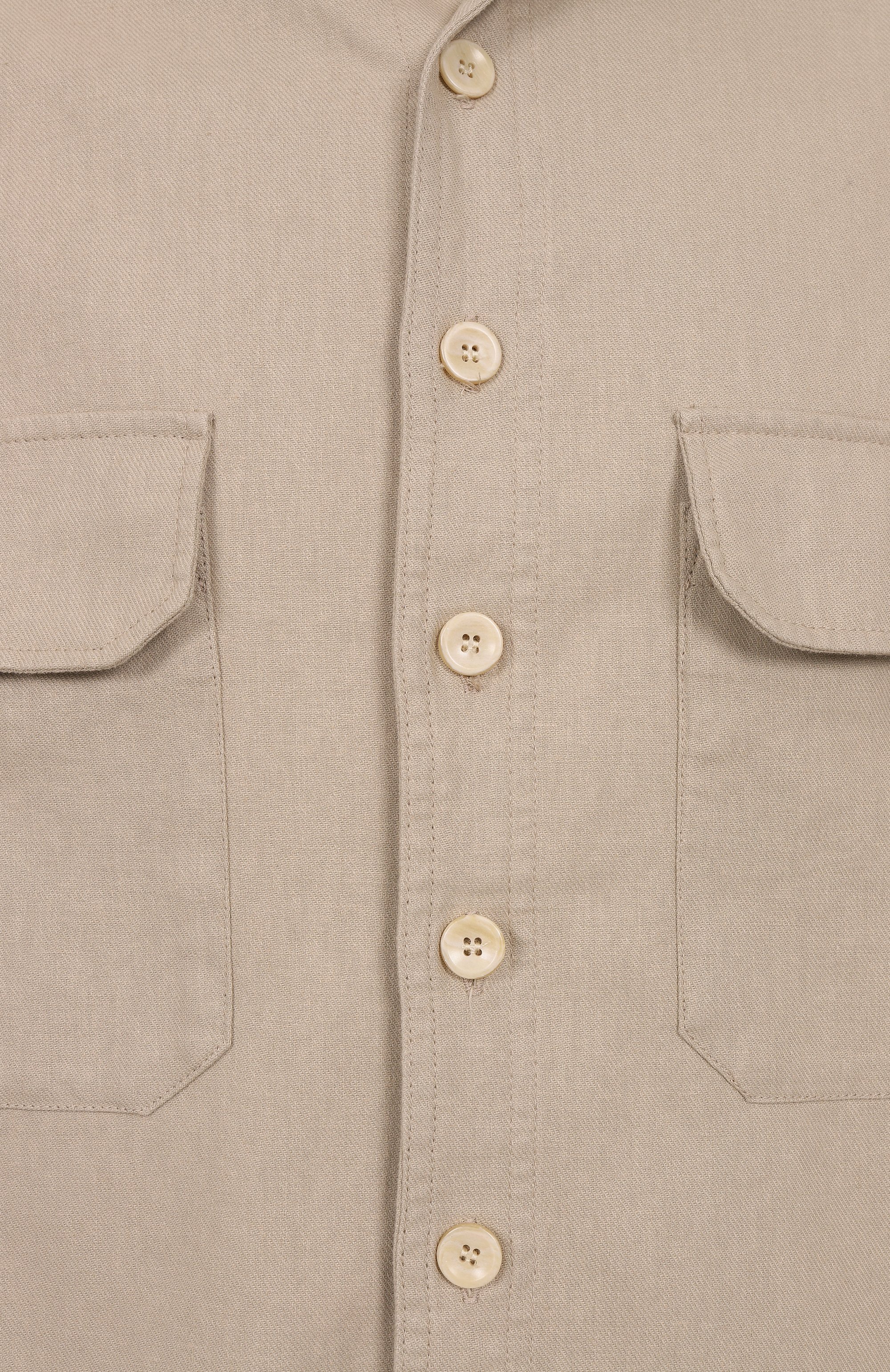 Рубашка изо льна и хлопка WHITE SAND, арт. 25SU20/609, фото 6