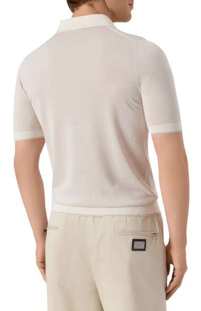 Поло из шелка и хлопка ZILLI, арт. KBP002M0164VFAF00, фото 4