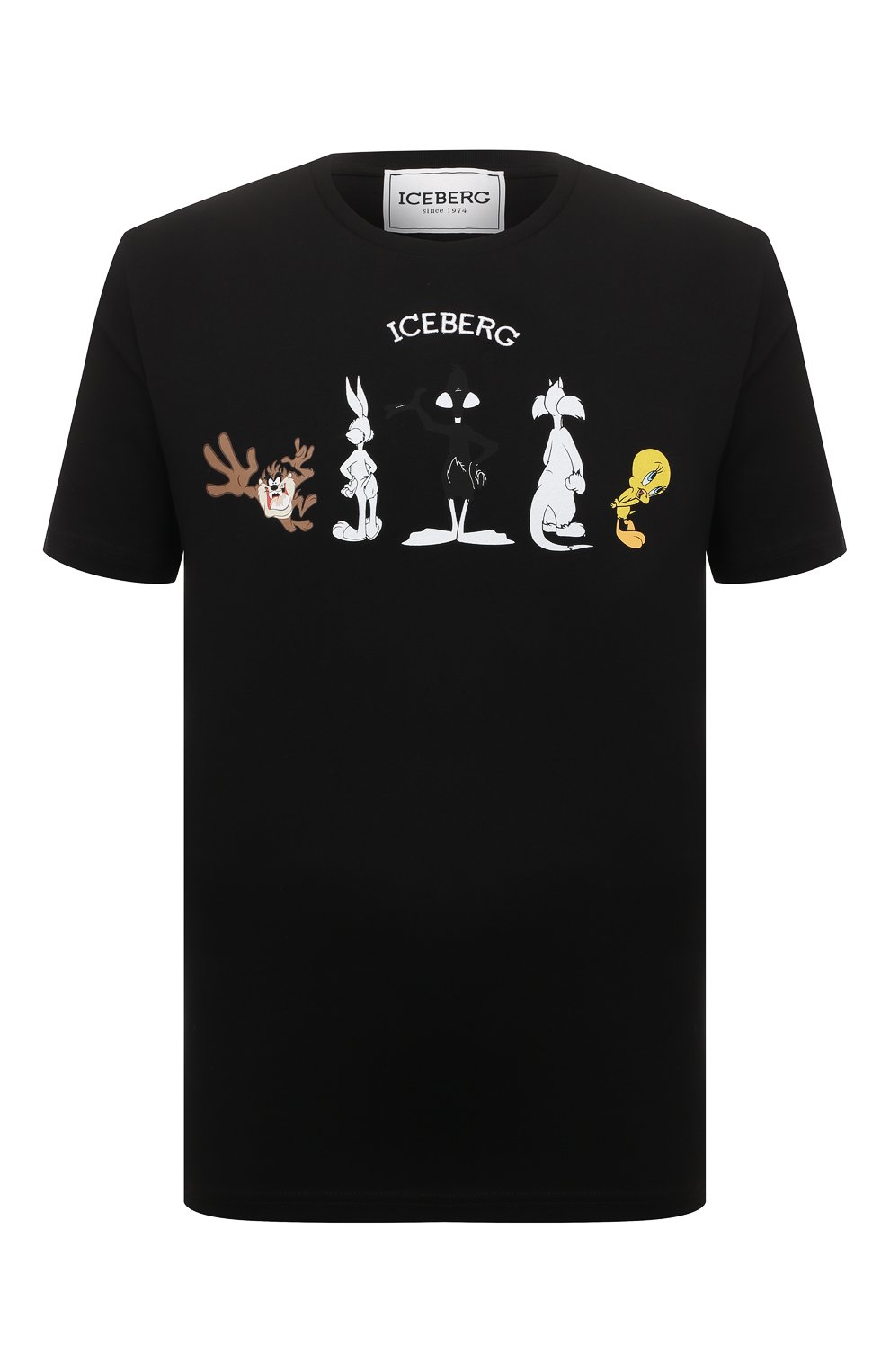 Хлопковая футболка ICEBERG, арт. 19E I1P0/F01B/6301, фото 1