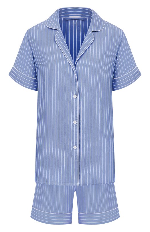 Пижама из вискозы и шелка Zimmerli 5149-11102 Голубой 5149-11102