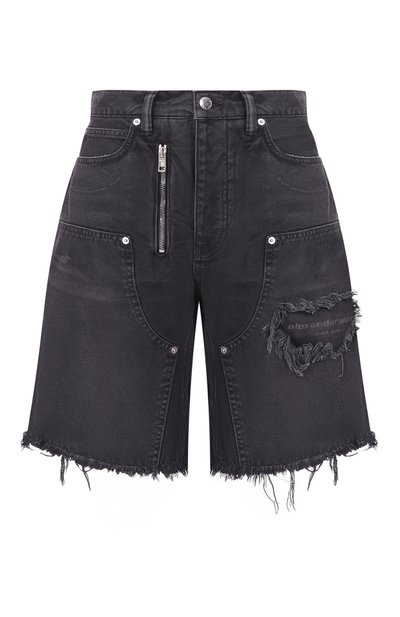 Женские джинсовые шорты ALEXANDER WANG, арт. 4DC2264160