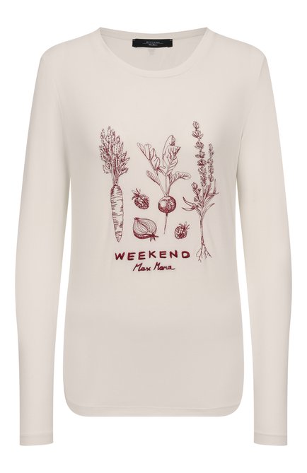 Женский хлопковый пуловер WEEKEND MAX MARA, арт. REN0IR