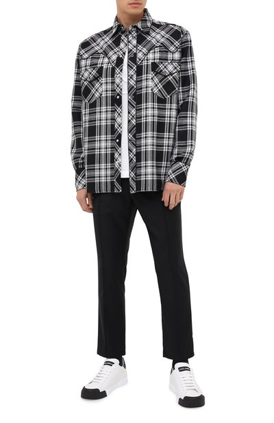 Шерстяная рубашка DOLCE & GABBANA, арт. G5HY2T/FQMG7, фото 2