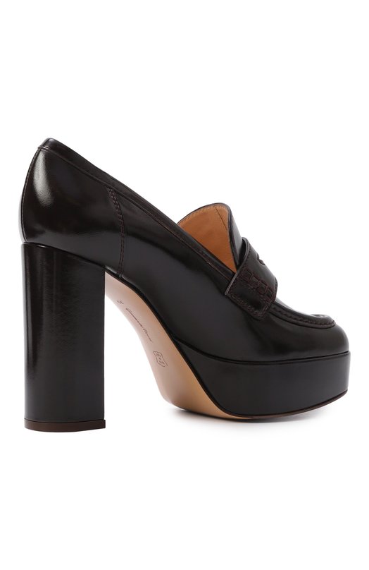 Лакированные туфли Hadden 105 Gianvito Rossi G25356.70RIC.NUIM0KA Коричневый  G25356.70RIC.NUIM0KA Фото 5