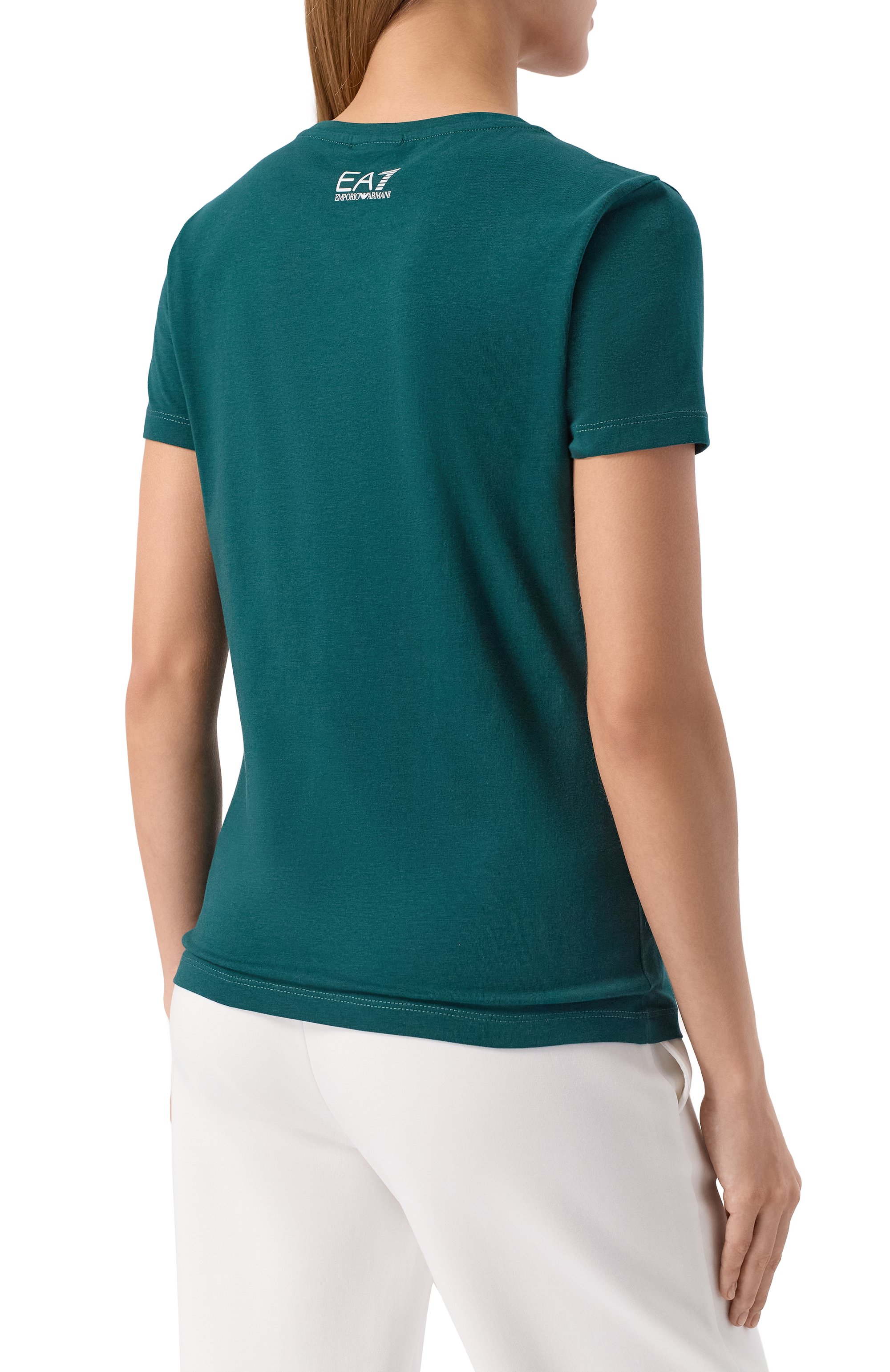 Хлопковая футболка EA7, арт. 7W000798/AF12115, фото 4