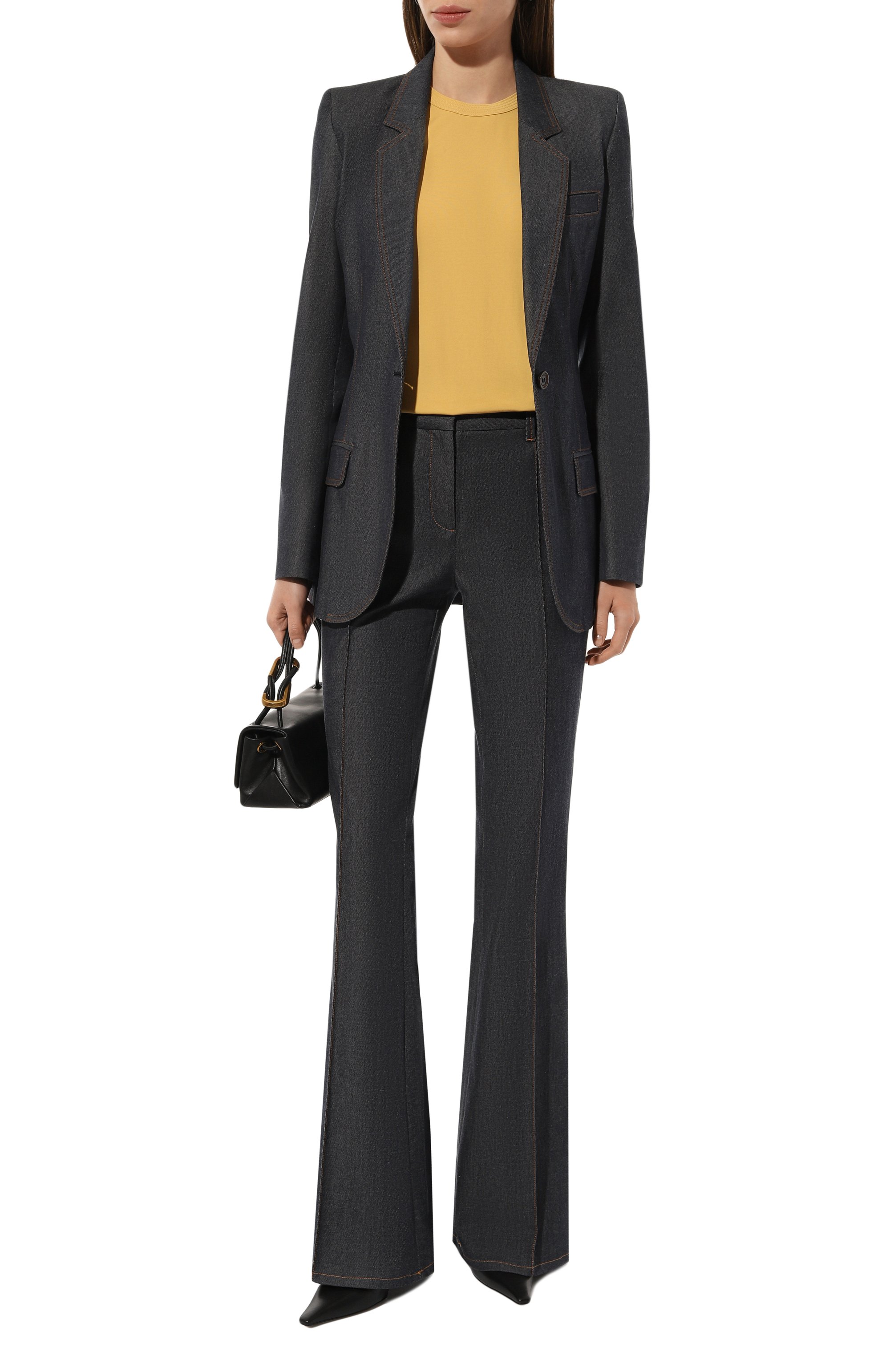 Топ из вискозы TOTEME, арт. 242-WRT1727-FB0162, фото 2