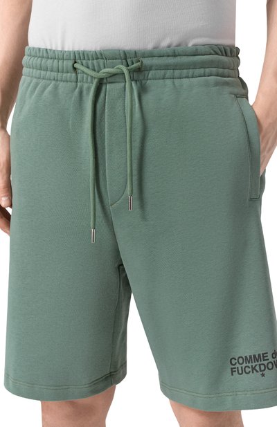 Хлопковые шорты COMME DES FUCKDOWN, арт. CFABM01505, фото 5