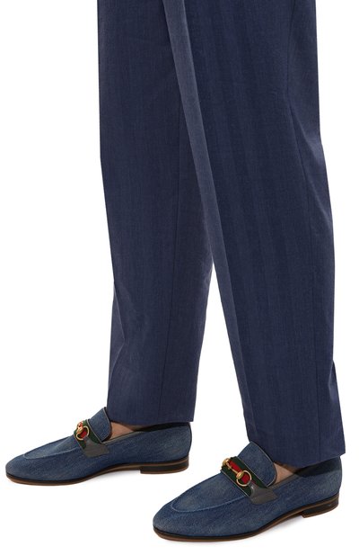 Текстильные лоферы GUCCI, арт. 759474/FACTP, фото 3