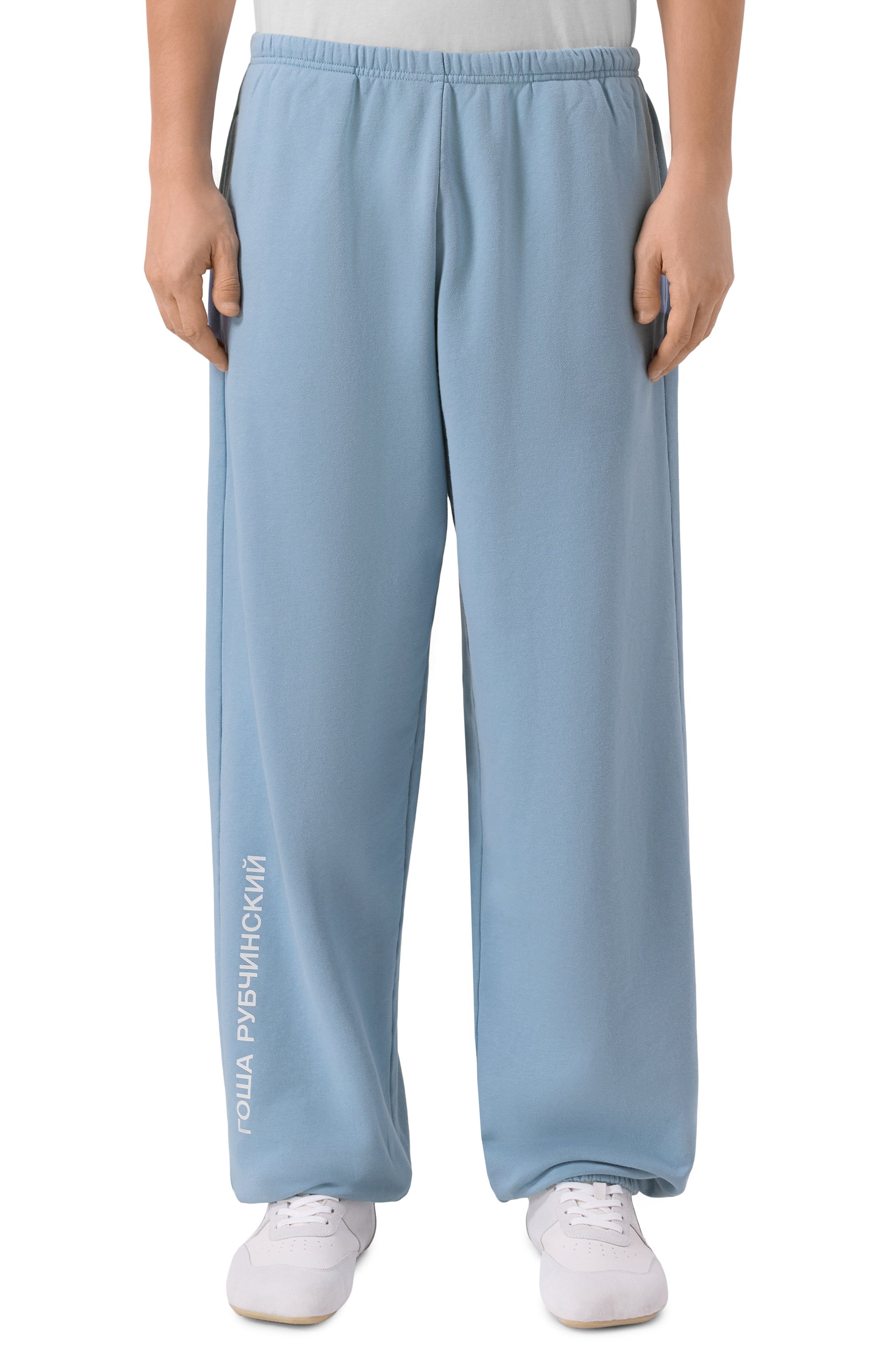 Хлопковые джоггеры ГОША РУБЧИ НСКИЙ, арт. SWP_0102_BLUE, фото 3