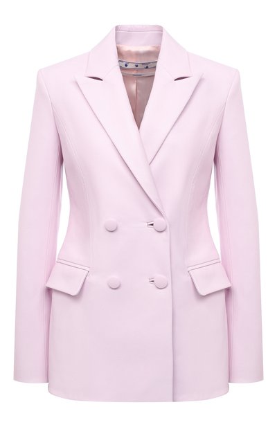 Женский кожаный жакет OFF-WHITE, арт. 0WJA036R21LEA002