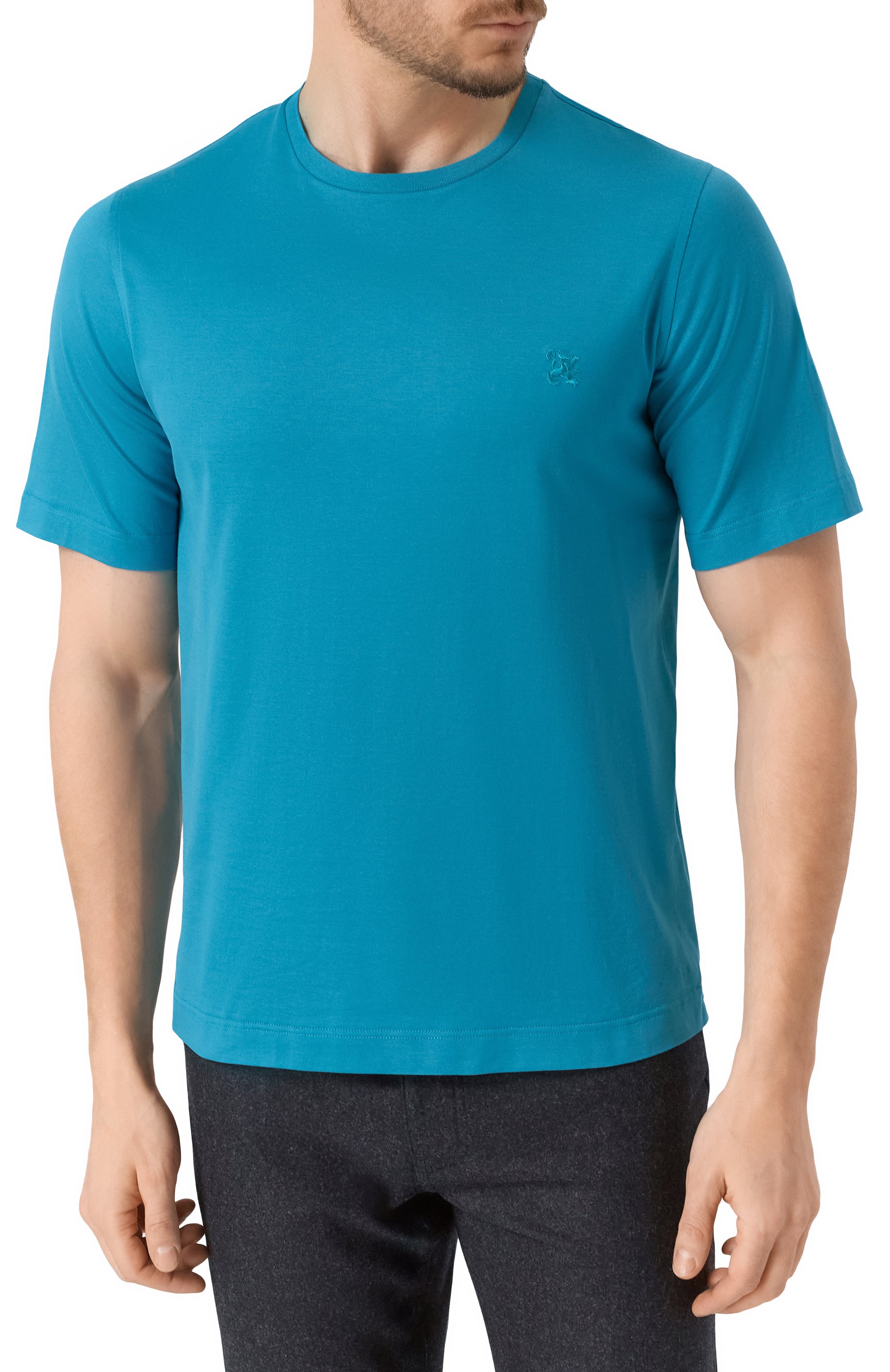 Хлопковая футболка ZILLI, арт. TSR02AM0100VLE000, фото 3