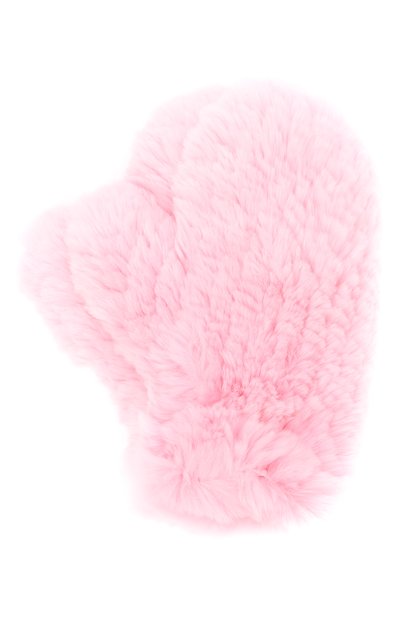 Меховые варежки из кролика CAROLON, арт. АК-24-МХ-002-1