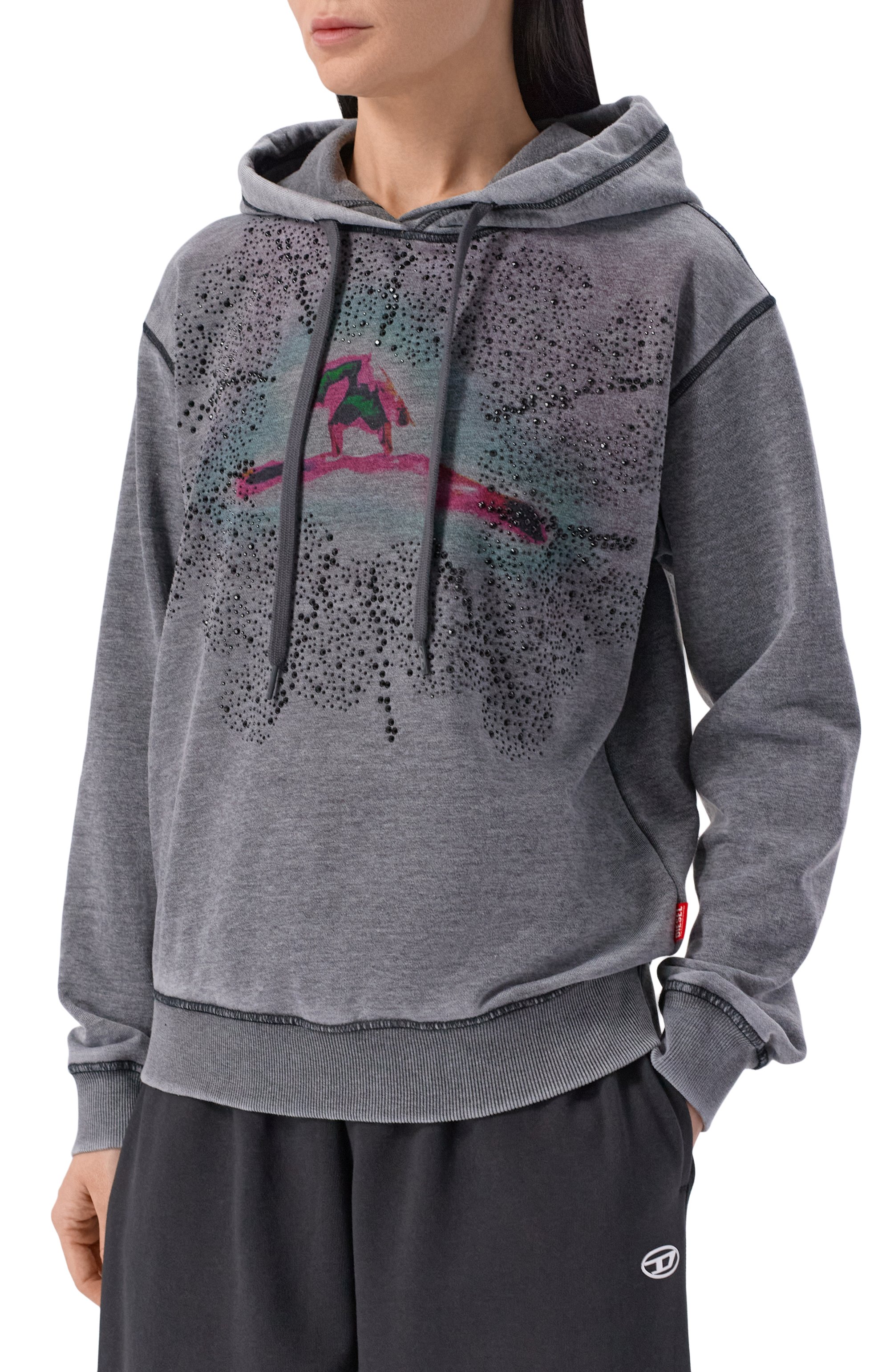 Худи DIESEL, арт. A21863/0SLCZ, фото 3