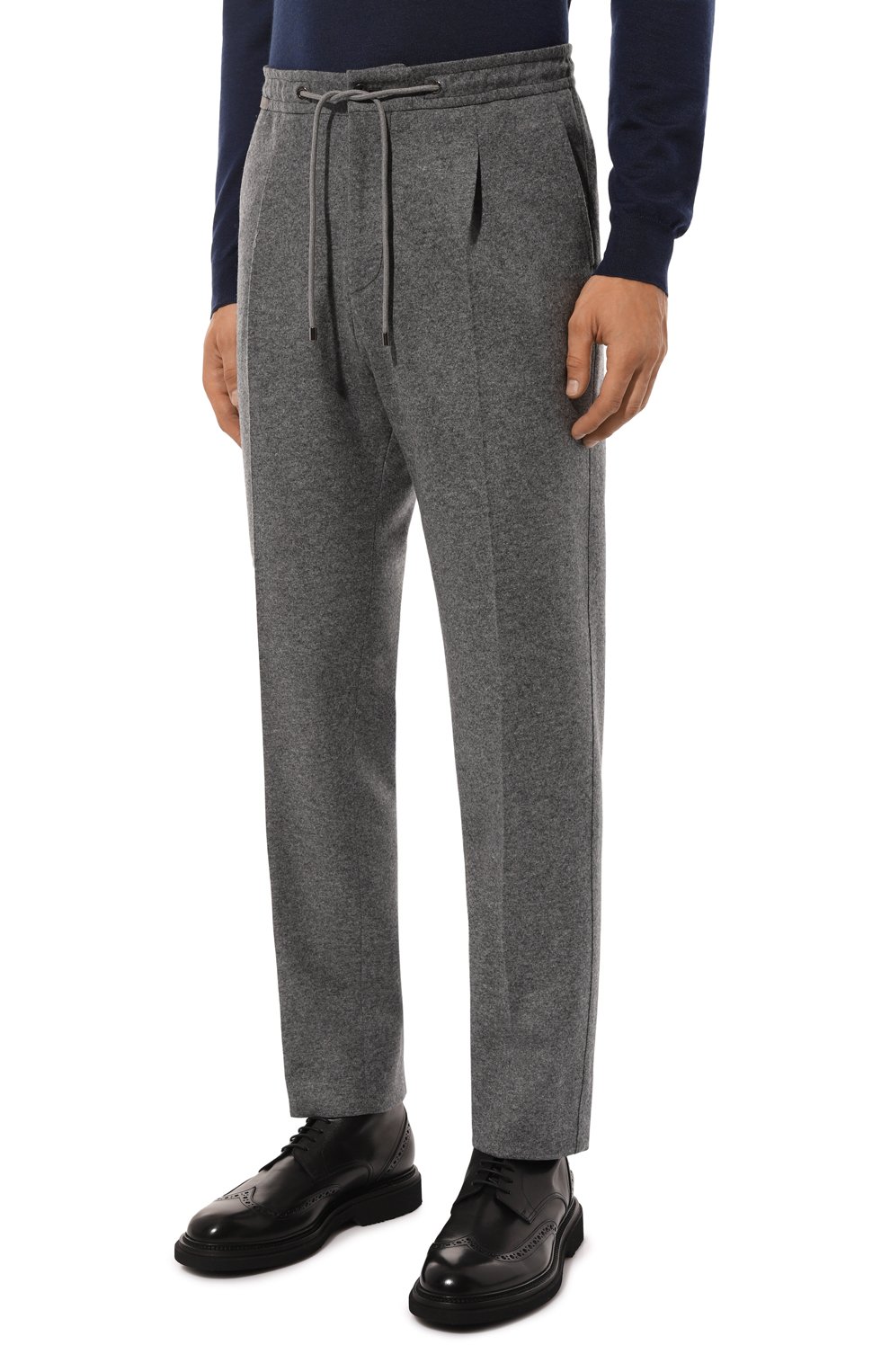 Шерстяные брюки CORNELIANI, арт. 944L19-9418801, фото 3