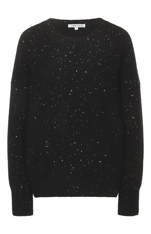 Свитер из кашемира и хлопка Addicted NY103-1 Чёрный NY103-1