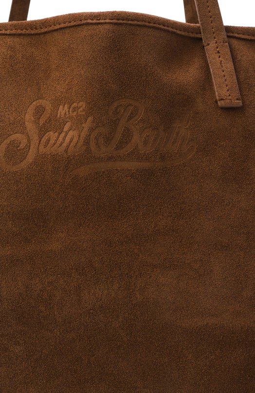 Сумка-тоут City large MC2 Saint Barth CB0003-00098L/CITY BAG SUEDE Коричневый  CB0003-00098L/CITY BAG SUEDE Фото 6