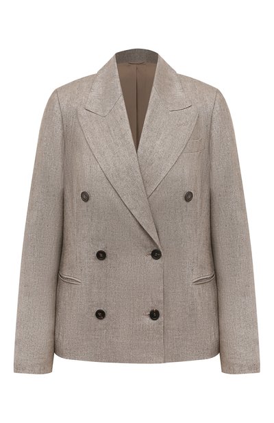 Женский льняной жакет BRUNELLO CUCINELLI, арт. MH5672358