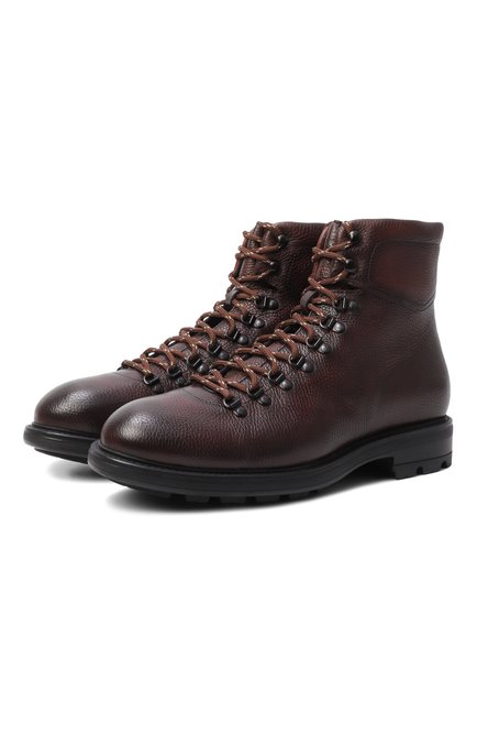 Мужские кожаные ботинки MAGNANNI, арт. 25407/RUG0WIND