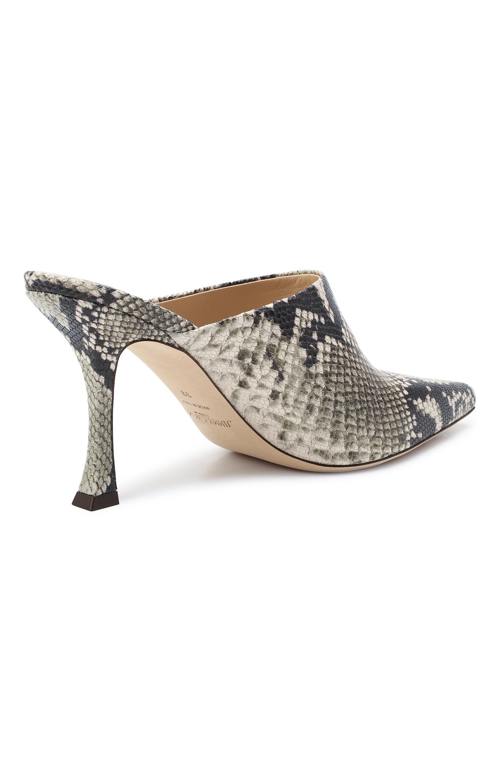 Кожаные мюли rya 90 JIMMY CHOO, арт. RYA 90/NKE, фото 4