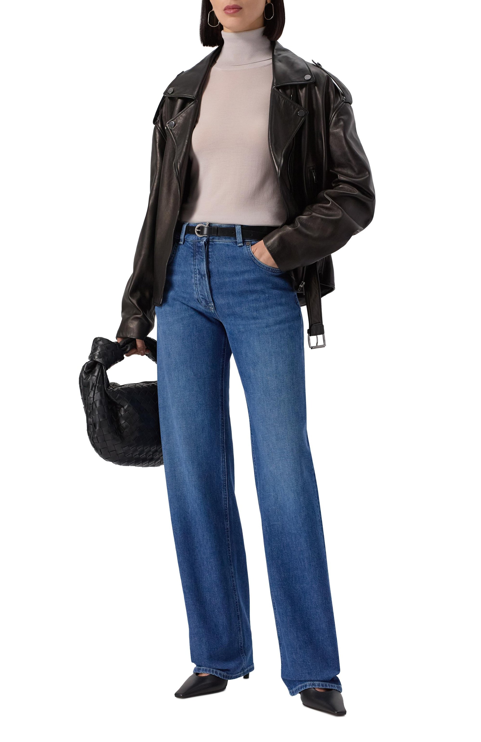 Шерстяная водолазка MVST светло-серого цвета по цене 128000 руб., арт. M0-M25.1MW.K401/34-48, фото 2 Шерстяная водолазка MVST, арт. M0-M25.1MW.K401/34-48, фото 2