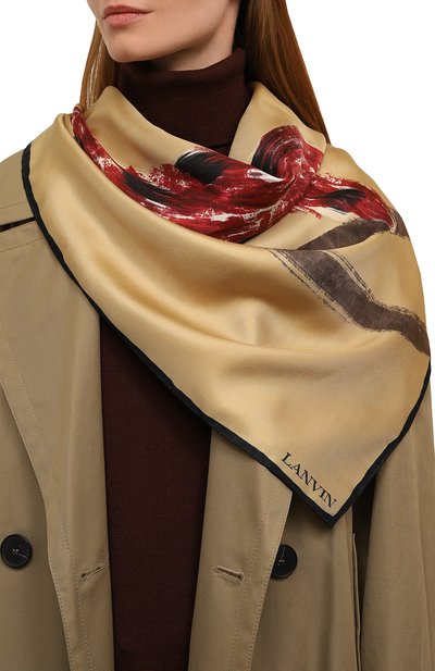 Шелковый платок LANVIN, арт. 6L9090/SS236, фото 2