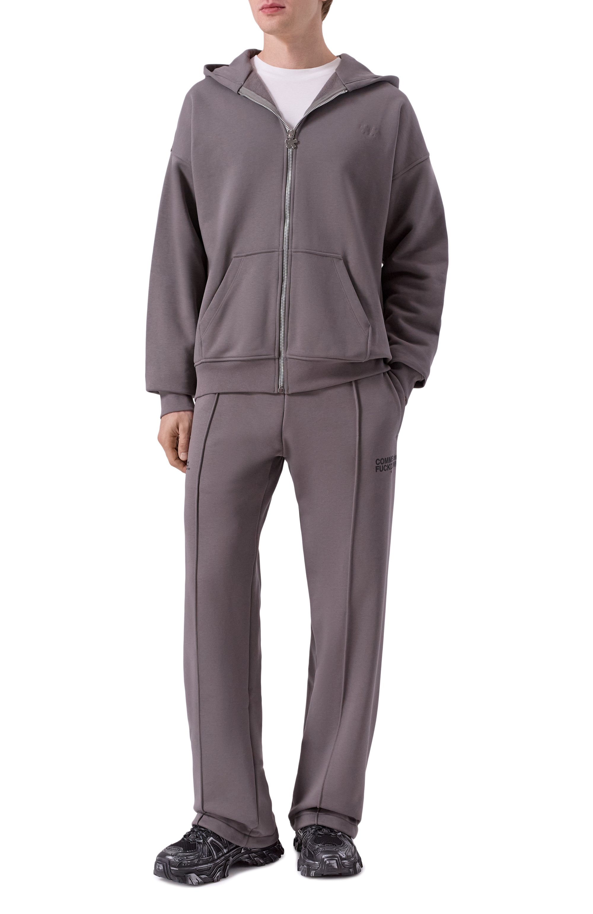 Хлопковые брюки COMME DES FUCKDOWN, арт. CFABM01750, фото 2