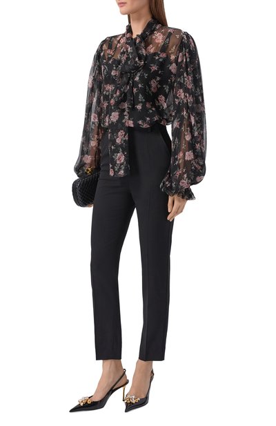 Женский шелковая блузка DOLCE & GABBANA, арт. F7BL0T/IS10R