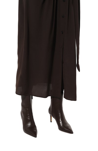 Кожаные ботильоны KITON, арт. D56823K0524F07, фото 3