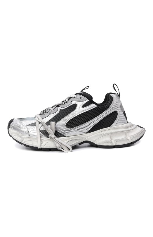 Текстильные кроссовки 3XL Balenciaga 734734/W3XGM Серый  734734/W3XGM Фото 3
