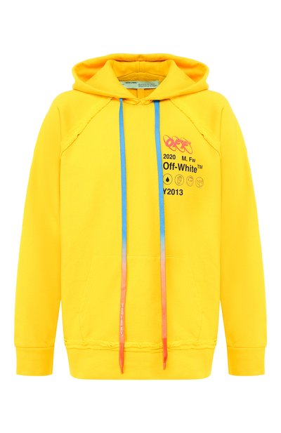 Хлопковое худи OFF-WHITE, арт. 0MBB057F19E300166010, фото 1