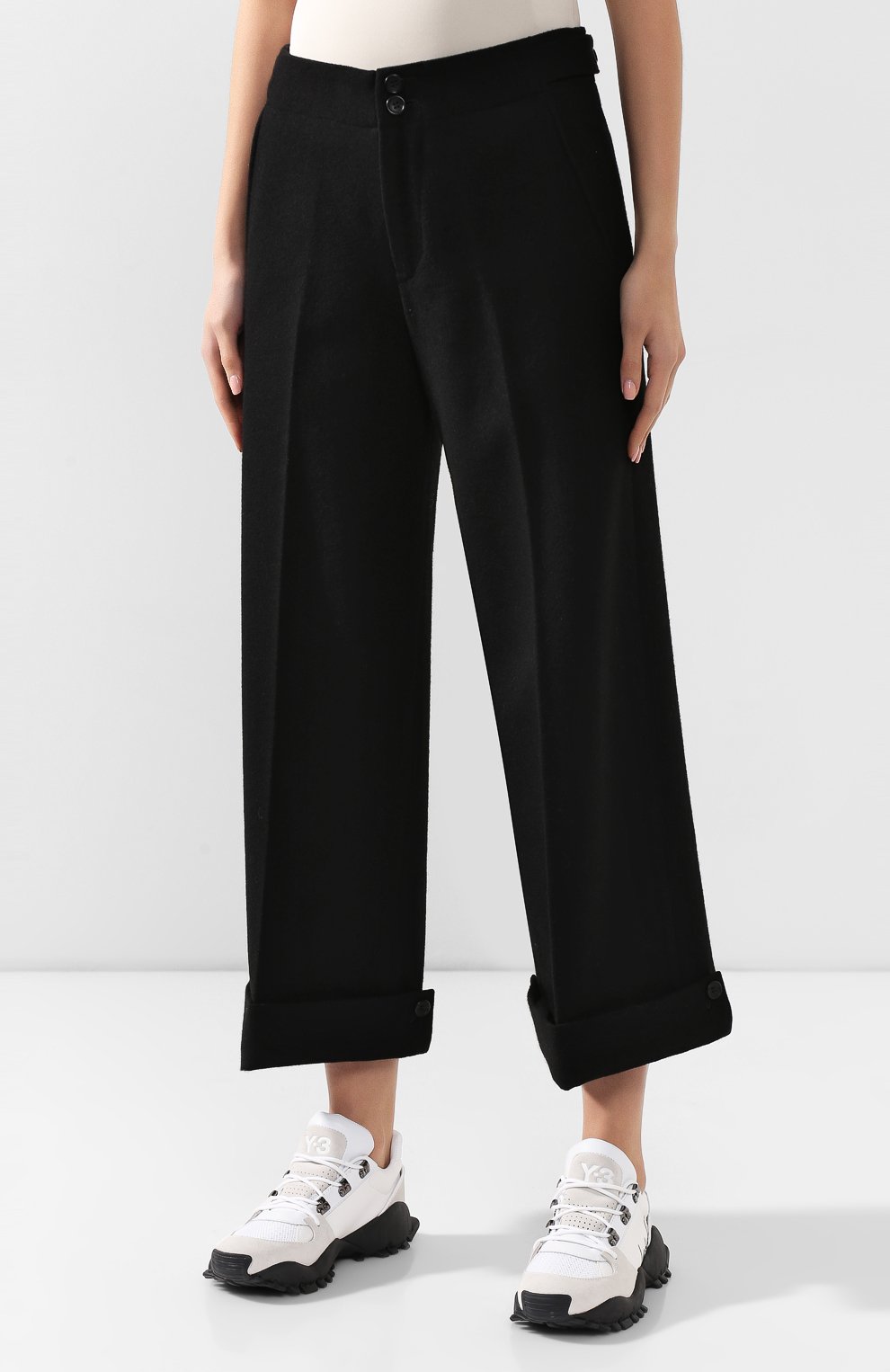 Шерстяное пальто YOHJI YAMAMOTO, арт. FC-P02-104, фото 3